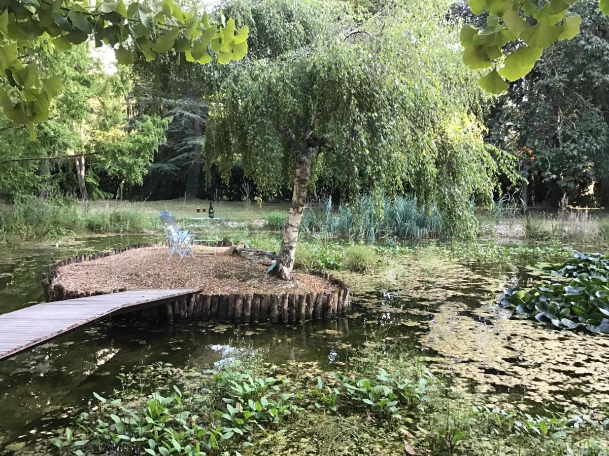 L'Aigrette Panzió Veigné Kültér fotó